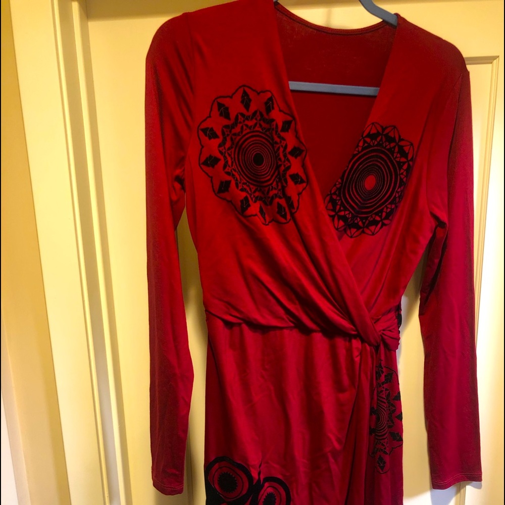 Gorgeous Desigual dress purchased in Barcelona. Never worn.